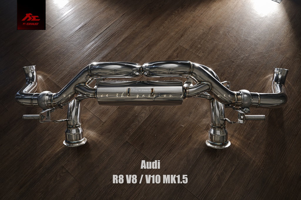 Fi valvetronic exhaust system for MK1.5 R8 V8 13-15